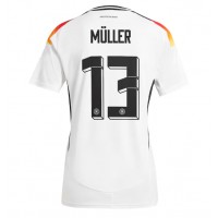 Maglia Calcio Germania Thomas Muller #13 Prima Divisa Donna Europei 2024 Manica Corta